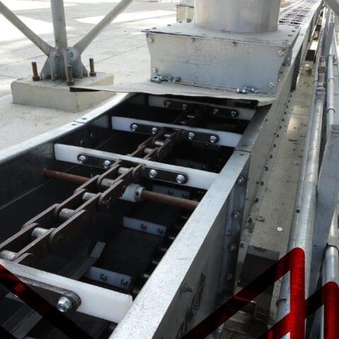 Miniatura equipos puertos: Transportadores de Cadena